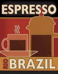 Deco Coffee I Poster