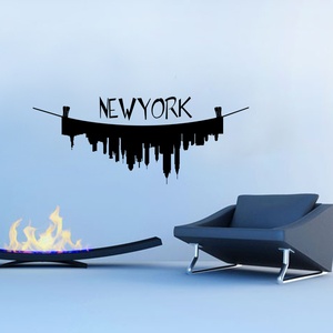 New York on the Line Wall Decal ( KC240 )