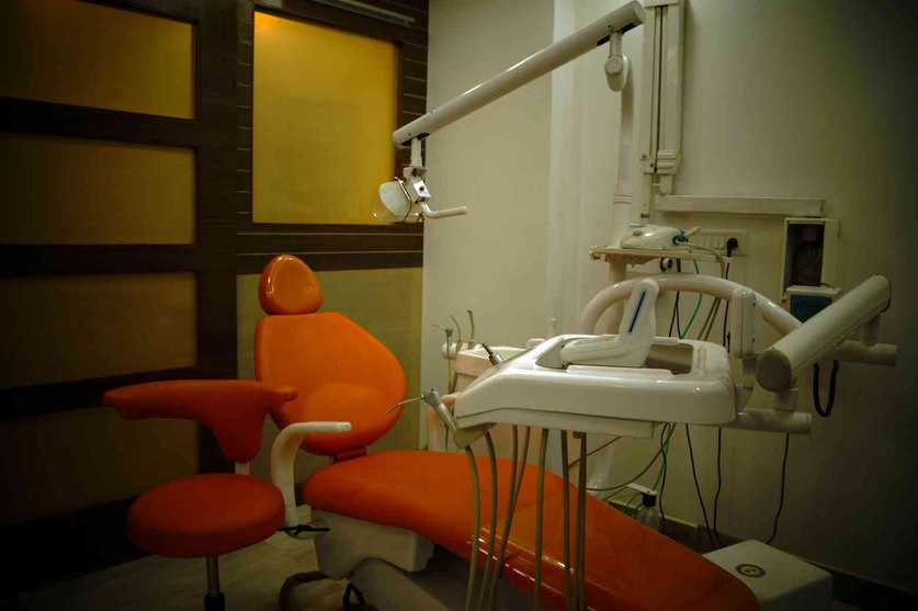 Dental Chair and the surroundings