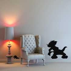Tom and Jerry Wall Decal ( KC325 )