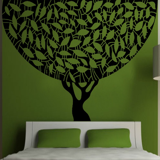 Round Tree Wall Decal ( KC110 )