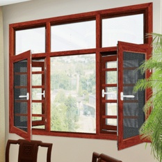 Casement Windows with integrated grill