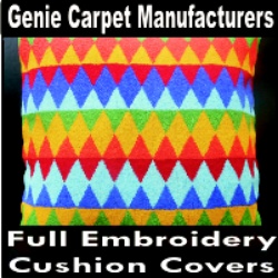 Full Embroidery Cushion Covers
