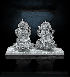 Lakshmi Ji & Ganesh Ji on Bark