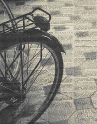 La Bicyclette III - Crop Poster