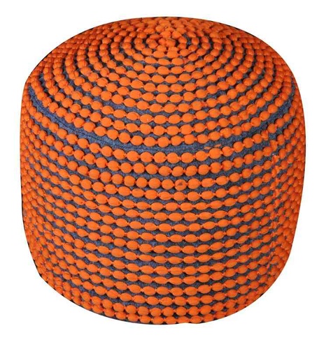 Rococco Durable Polyester Poufs