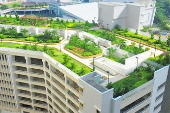 Roof Garden Design Idea, Source: lushome.com