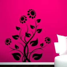 Flowers in Bloom Wall Decal ( KC103 )