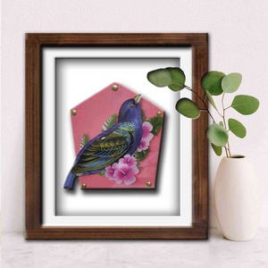 HANDCRAFTED CHIRPY BIRDS WALL ART 02 BY CAFFE ARCH DESIGN STUDIO