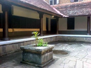 A Kerala courtyard