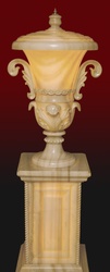 Taj classic vase urn with handles