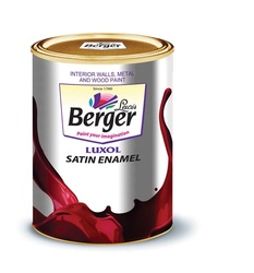 Berger Luxol Satin Enamel Paint for Wood and Metal