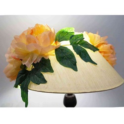 DESIGNER HANDCRAFTED MAGICAL FLOWERY LAMPSHADE BY CAFFE ARCH DESIGN STUDIO