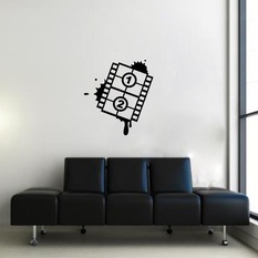 The Movie Reel Wall Decal ( KC330 )