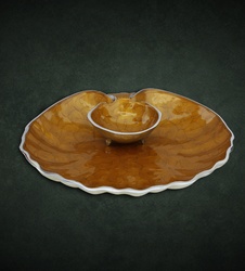 Dip Platter Shell (Golden)