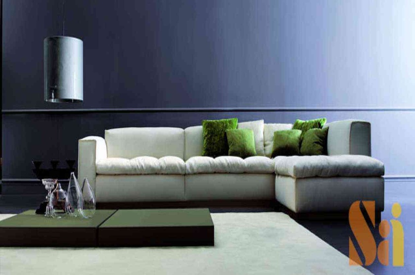 Designer White Sofa