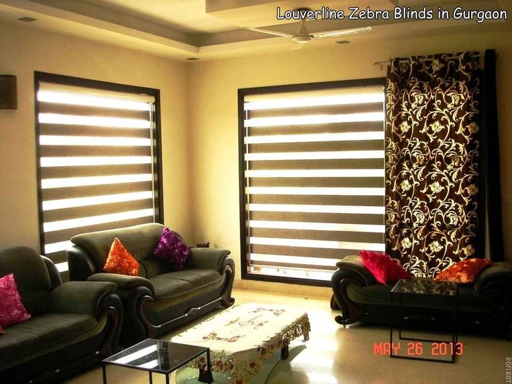 Zebra Blinds at interior designs