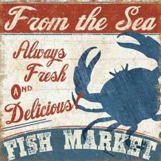 Fresh Seafood IV Poster