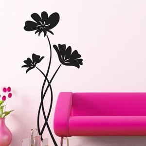 Perky Poppies Wall Decal