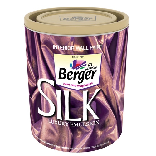 Berger Silk Luxury Emulsion Scratch-resistant, Bio-resistant Paint