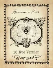 Paris Bees I Poster