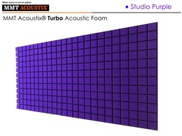 MMT Acoustix® Turbo Acoustic Panels Purple