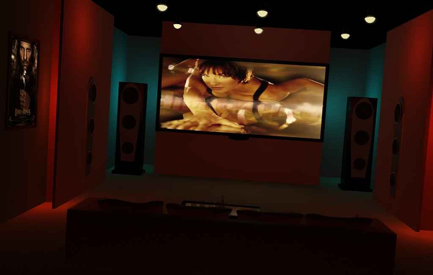Residence, home theater designs