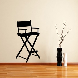 Directors Chair Wall Decal ( KC326 )