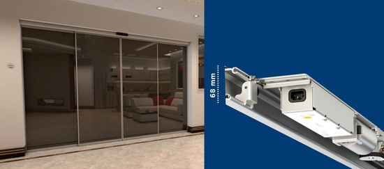 Airdrive - World's slimmest automatic sliding door system