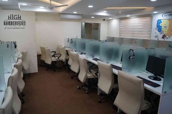 Office Work Station Design by Interior Design firm High Tieds Interior Design