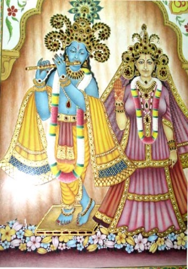 Radha & Krishna Painting – Artwork