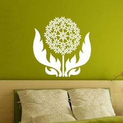 Ball Lily Wall Decal ( KC177 )