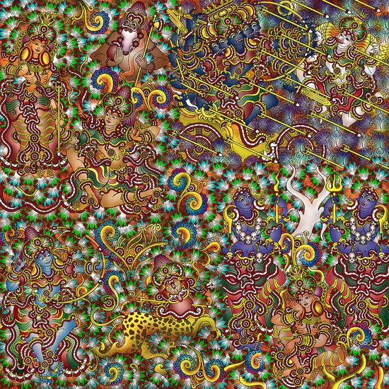 Ramayana Tapestry 1