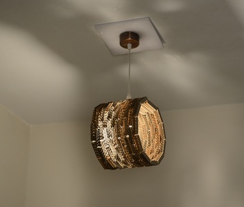 Sustainable Handmade Sylvn Studio Loop Hanging Lamp