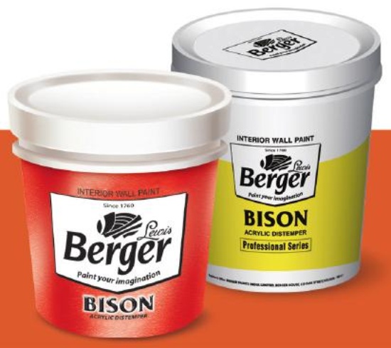 Berger Bison Arcylic Distemper – Copolymer Emulsion Paint