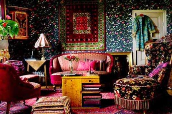 Bohemian Living Room; Source: www.decor4all.com