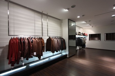 Stylish Display Area for Jackets