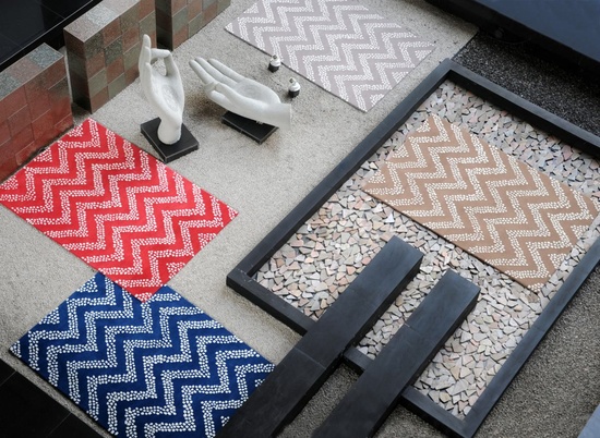 Comet Hand-tufted, Chevron Patterned Rugs