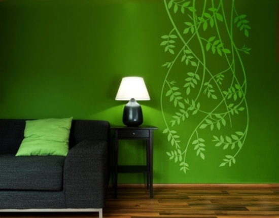 Drooping Vines Wall Decal ( KC040 )