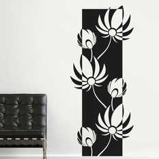 Lovely Lotus Wall Decal ( KC080 )