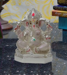 Ganesha Silver Fluorescent