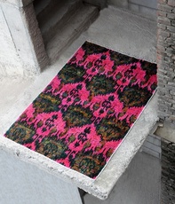 Hand-knotted Viscose Rug