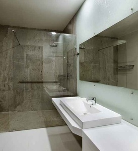 Bathroom with a Shower Enclosure 