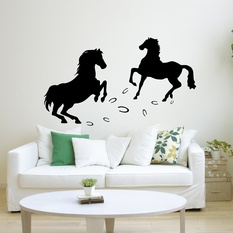 Two Horses Wall Decal ( KC288 )