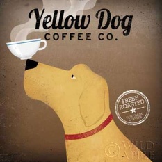 Yellow Dog Coffee Co Poster