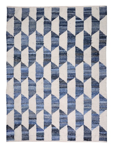 Cooper Hand-woven Wool and Denim Rugs