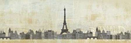 Eiffel Skyline Poster