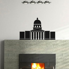 White House Wall Decal ( KC205 )