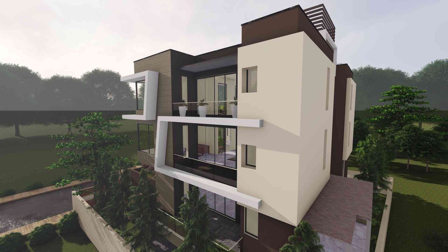 3BHK Bungalow Architecture and Interior Designing in Bopal