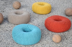 Polo Recycled Cotton Poufs